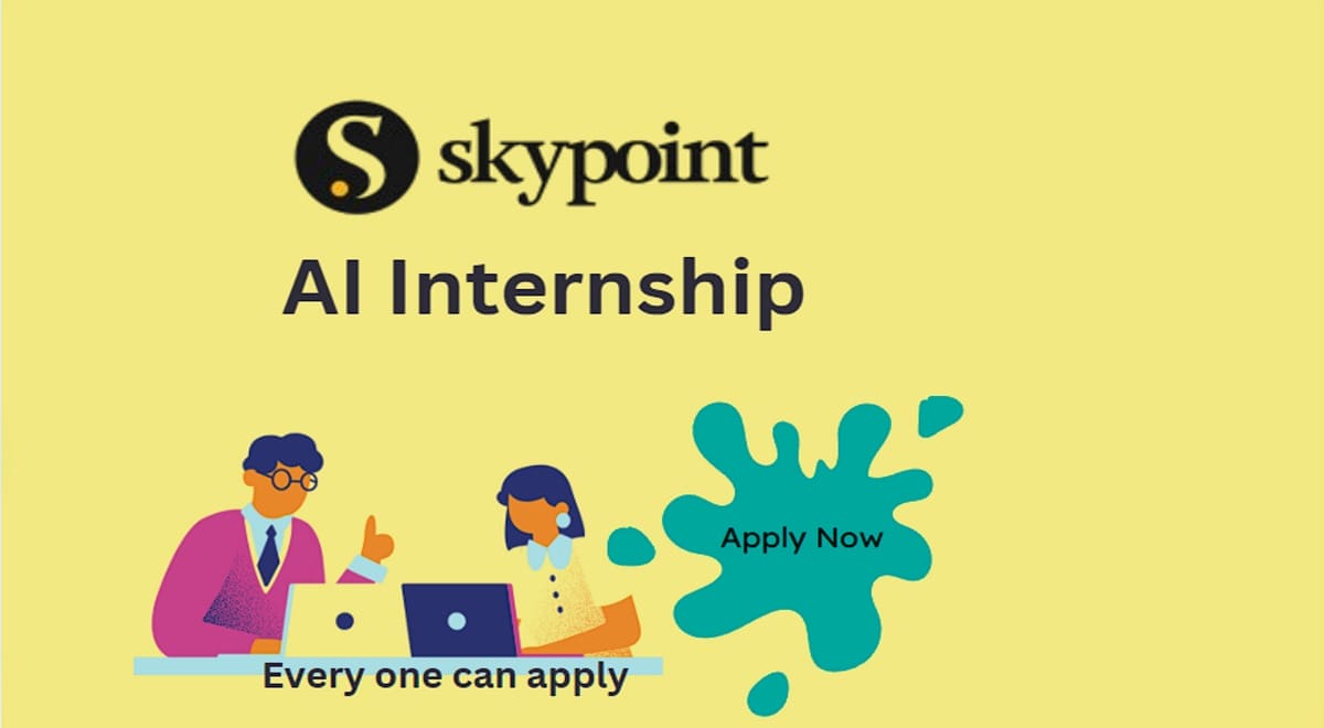 Exciting AI Internship at Skypoint in Bangalore [6 months, Stipend] Apply Now