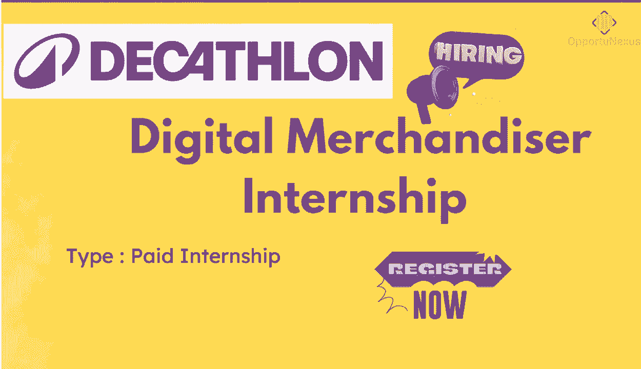 Digital Merchandiser Internship