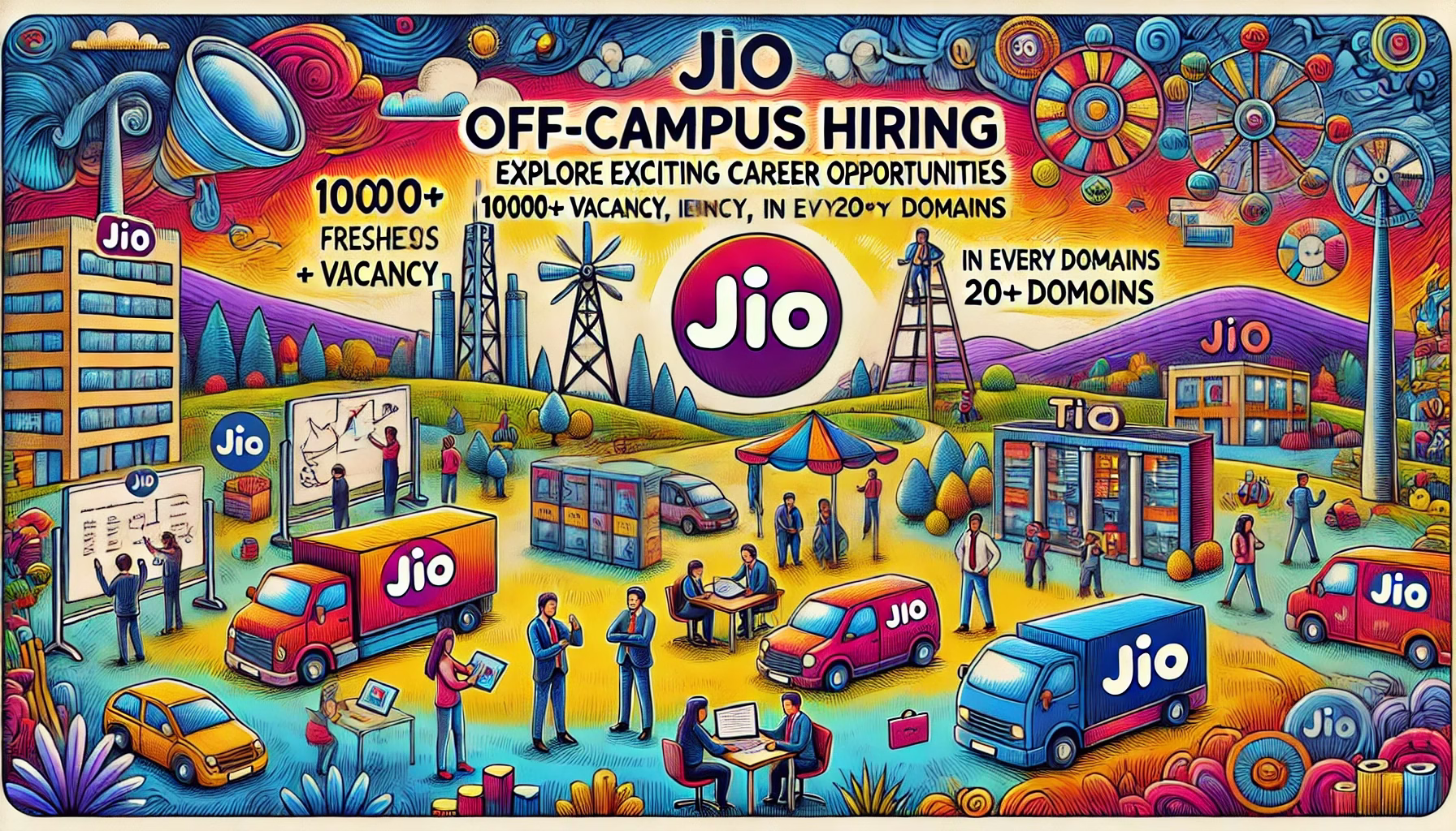 Jio Off Campus Hiring Freshers 2025