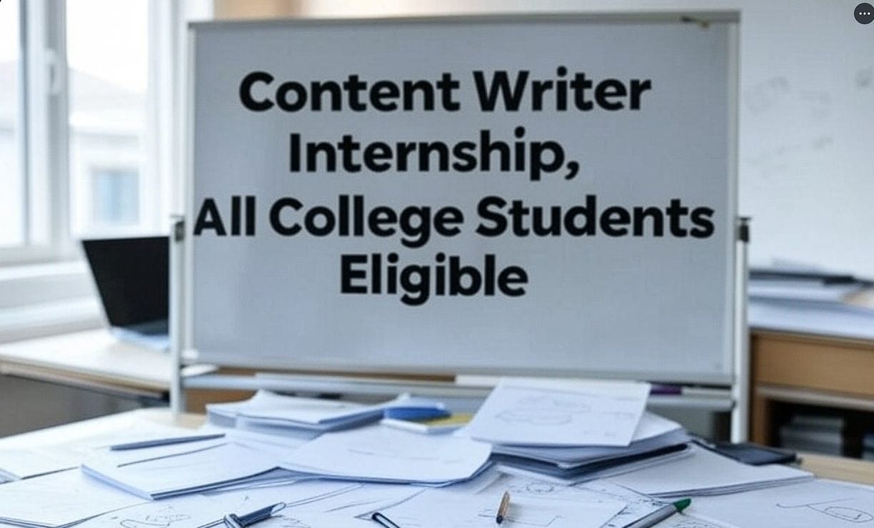 Content Writer Internship