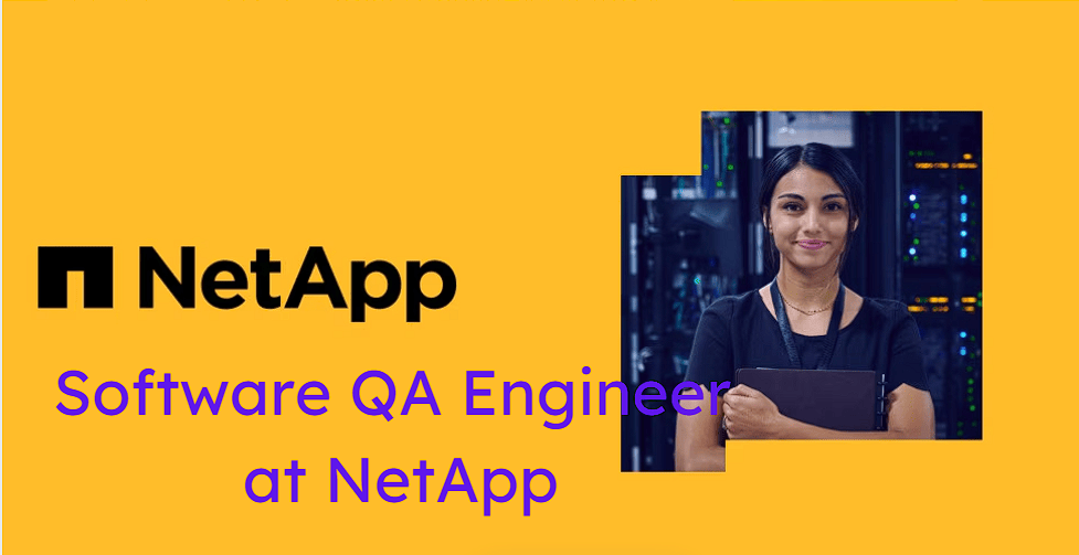 Software QA Engineer at NetApp