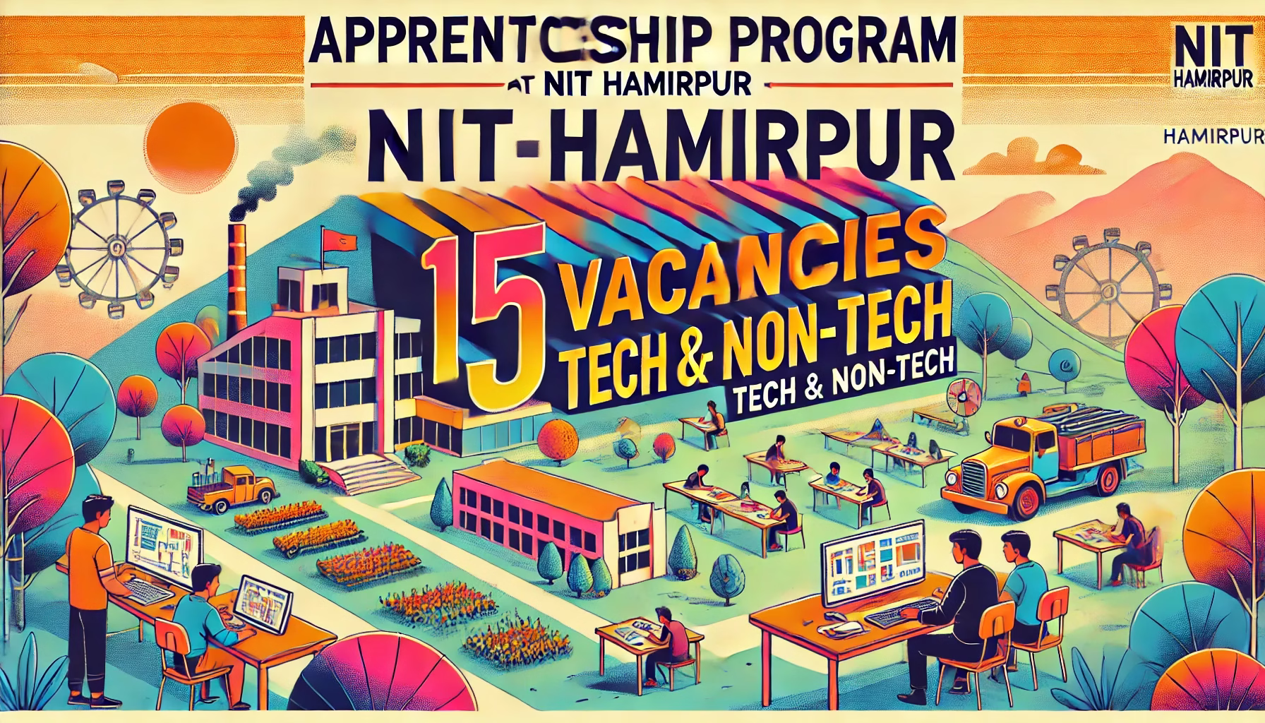 Apprenticeship Program at NIT Hamirpur – Apply Now for 2025 Training Program | 15 Vacancies | Tech Non-Tech...