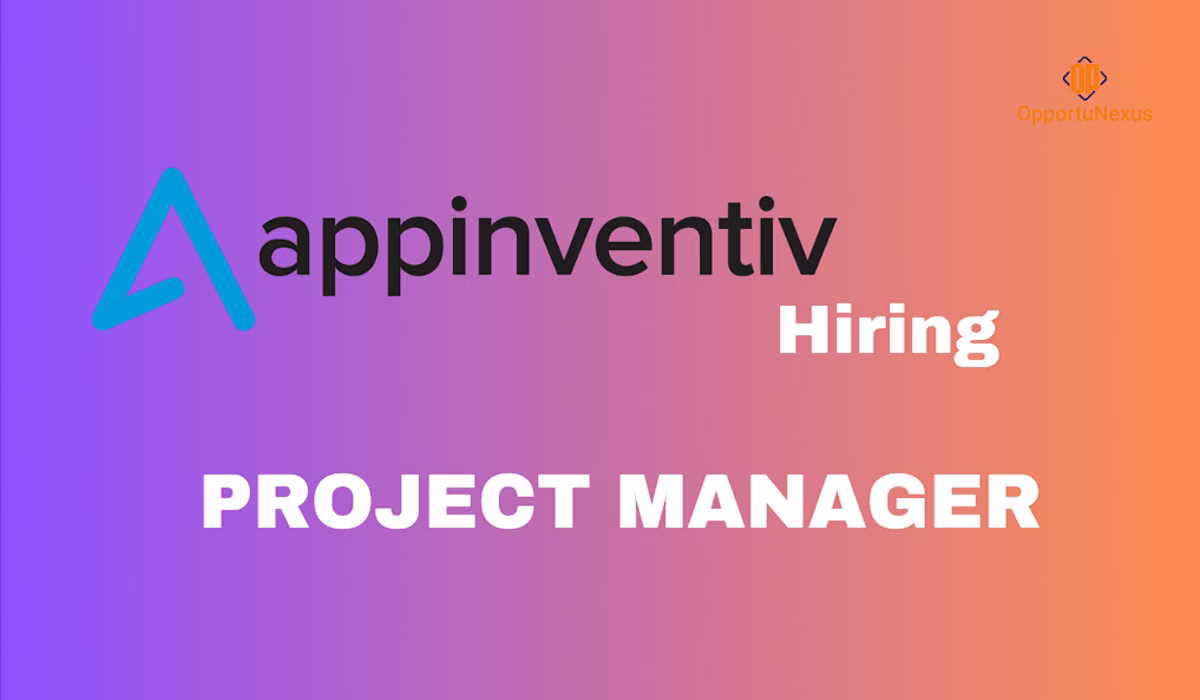 Project Manager role at Appinventiv