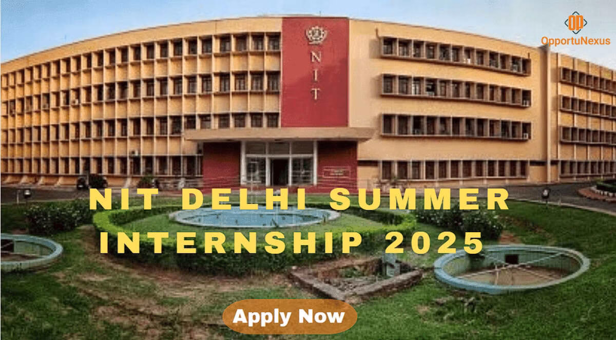DAViSE Lab Summer Internship 2025 at NIT DELHI: Apply Now for Real-World Research Experience in DA-ML