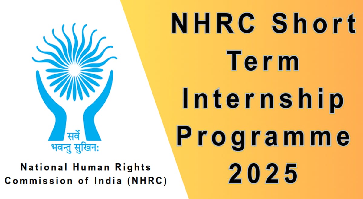 NHRC Short Term Internship Programme 2025: Apply Now for 15-Day Online Internship