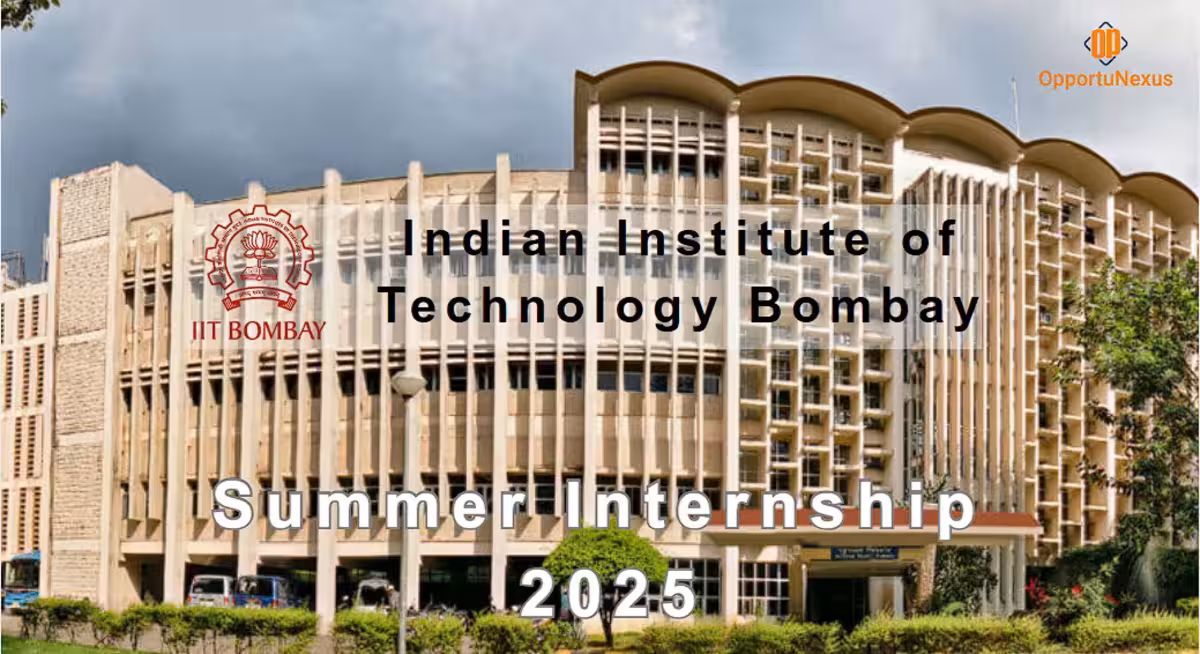 IIT Bombay Summer Internship 2025: Design Internship Opportunity – Apply Now