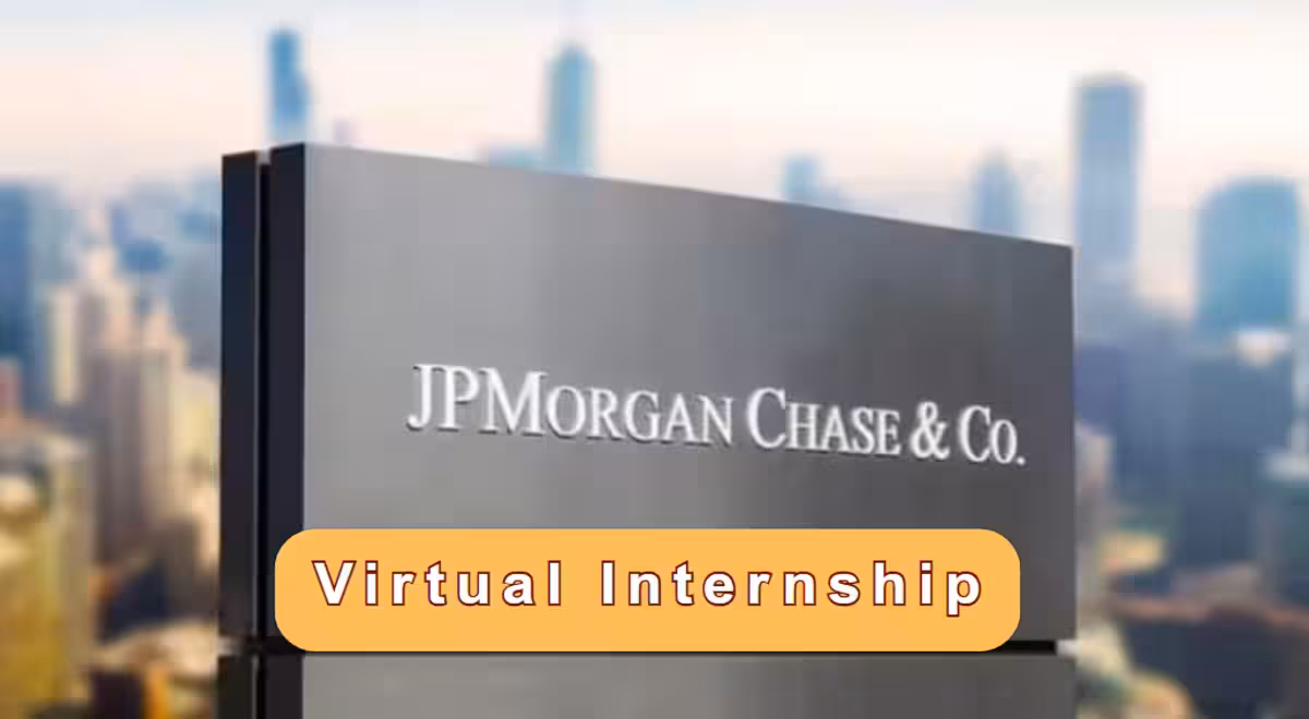 JP Morgan Virtual Internship 2025 Free Software Engineering Experience for Students