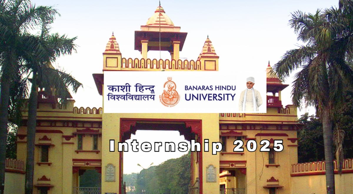 Dr. Sarvepalli Radhakrishnan Internship 2025 at BHU ₹20,000Month Paid Research Roles