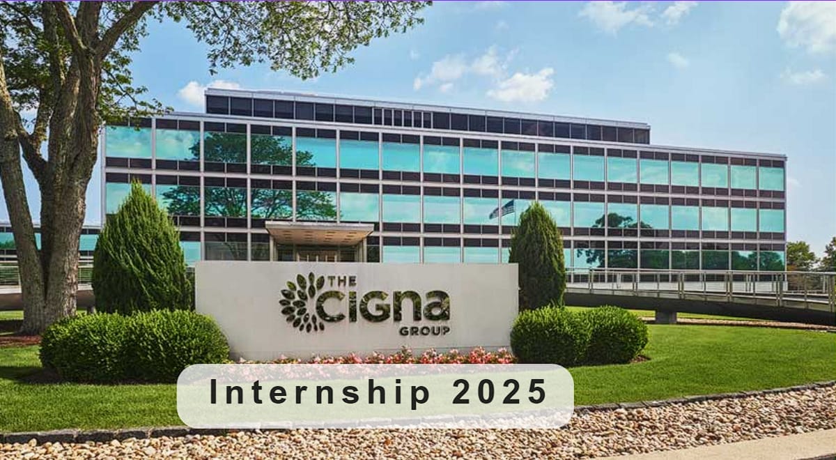 The Cigna Group Career 2025 Hiring Interns; Stipend ₹21,000month